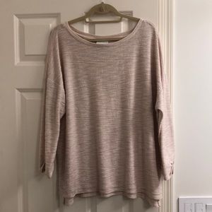 Ava & Viv Light Pink Sweater Size 1X